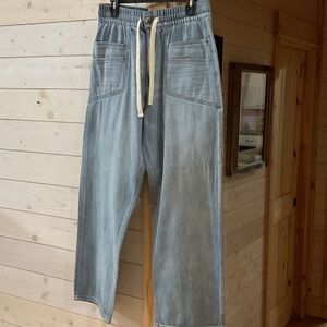 Kensie Light Blue Wide Leg Jeans